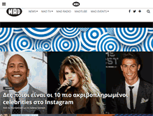 Tablet Screenshot of mad.tv